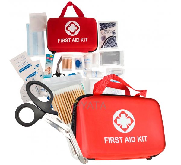 Универсальная многофункциональная портативная аптечка с кейсом для оказания первой помощи 1791 76 в 1 (JS)