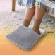 Мягкая плюшевая электрическая грелка Feet Warmer для ног с питанием от USB до 60°С (30×30см) (626)