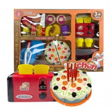 Ігровий набір кухонної техніки "Fengmei Kitchen K-8835 "Тостер, піч та їжа", 3+ (AHMD)