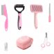 Набір інструментів для догляду за тваринами, стрижки та грумінгу, Рожевий (626)