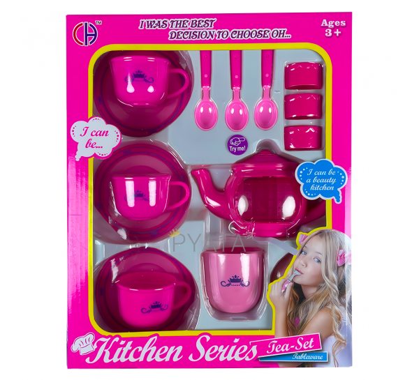Детский кукольный кухонный набор для чаепития Kitchen Series Tea-Set CH-01 15 предметов (AHMD)