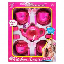 Дитячий ляльковий кухонний набір для чаювання Kitchen Series Tea-Set CH-01B-1 17 предметів (AHMD) Дитячий ляльковий кухонний набір для чаювання Kitchen Series Tea-Set CH-01B-1 17 предметів (AHMD)
