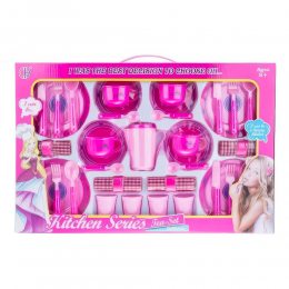 Детский кукольный кухонный набор для чаепития Kitchen Series Tea-Set CH-05-B2 35 предметов (AHMD)