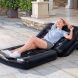Надувное раскладное кресло трансформер Bestway 75114 191x97x64 см Черный (LM)