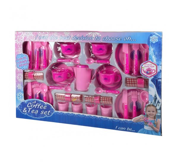 Детский кукольный кухонный набор для чаепития Coffe and Tea Set CM17661 (AHMD)