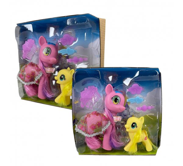 Игрушечный набор пони My pretty pony EN71-7P/L-A с аксессуарами (AHMD)