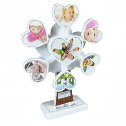 Музична фоторамка у формі вітрячка Music photo frame LM77 B-3 Білий (AHMD)