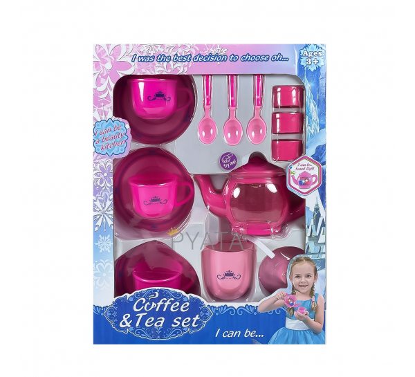 Ляльковий кухонний набір Coffe and tea set BL8803 для чаювання  (AHMD)
