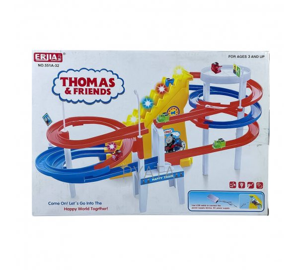 Дитячий гоночний трек Eriia Thomas and friends 551A-32 27 предметів (AHMD)