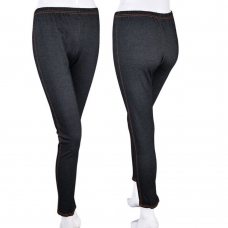 Лосини демісезонні жіночі B096-2 розмір XL Чорний (BOT)