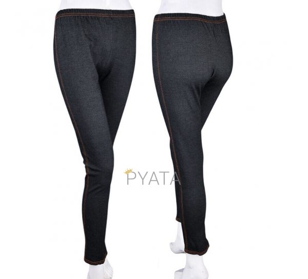 Лосины демисезонные женские B096-2 размер XL Черный (BOT)