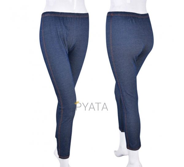 Лосины демисезонные женские B096-1 размер XL Синий (BOT)