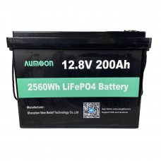 Акумуляторна батарея AUMOON LP12-200A LiFePO4 2560Wh, 12.8V, 200Ah (ISML)