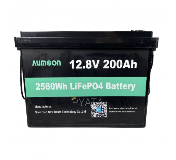 Аккумуляторная батарея AUMOON LP12-200A LiFePO4 2560Wh, 12.8V, 200Ah (ISML) Аккумуляторная батарея AUMOON LP12-200A LiFePO4 2560Wh, 12.8V, 200Ah (ISML)