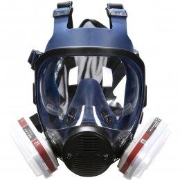 Респиратор с карбоновыми фильтрами 7 к 1 для защиты органов дыхания и лица 1692 (JS)