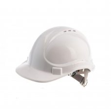 Легкий будівельний шолом 1277 для будівельних і монтажних робіт, Білий (JS)