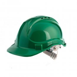 Легкий будівельний шолом 1275 для будівельних і монтажних робіт, Зелений (JS)