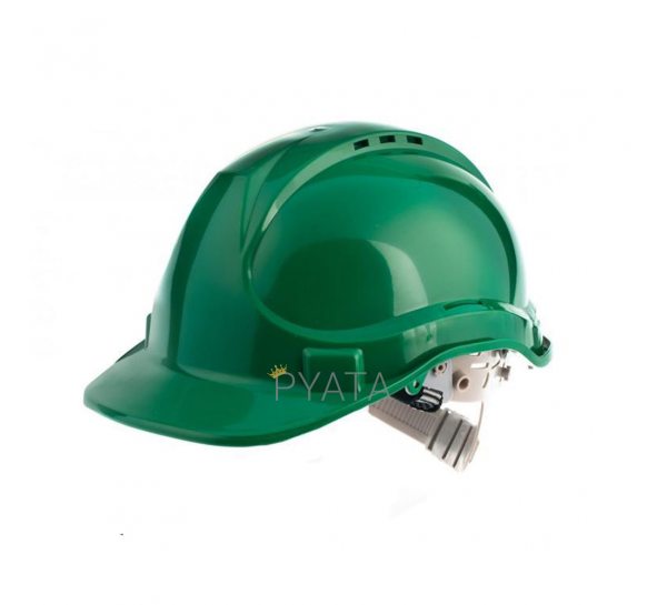 Легкий строительный шлем 1275 для строительных и монтажных работ, Зеленый (JS)
