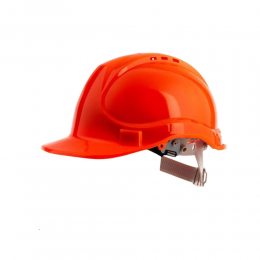 Легкий будівельний шолом 587 для будівельних і монтажних робіт, Помаранчевий (JS)