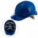 Легкий строительный шлем 1274 для строительных и монтажных работ, Синий (JS)