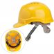Легкий строительный шлем 1276 для строительных и монтажных работ, Желтый (JS)