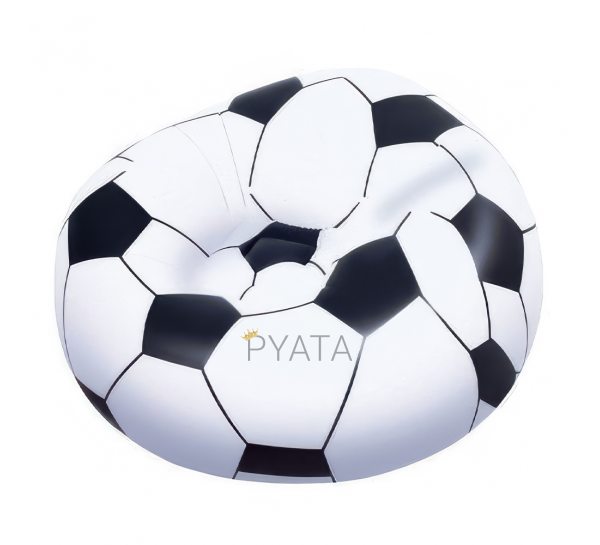 Надувное кресло футбольный мяч Bestway 75010, 114 х 112 см (LM)