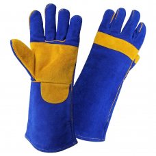 Рукавички зварювальні крагові посилені з кевларовою ниткою 1912  (JS)