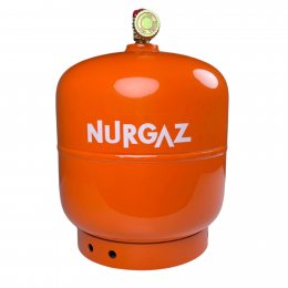 Газовий балон Nurgaz 8,5 л (Туреччина, без пальника) Помаранчевий