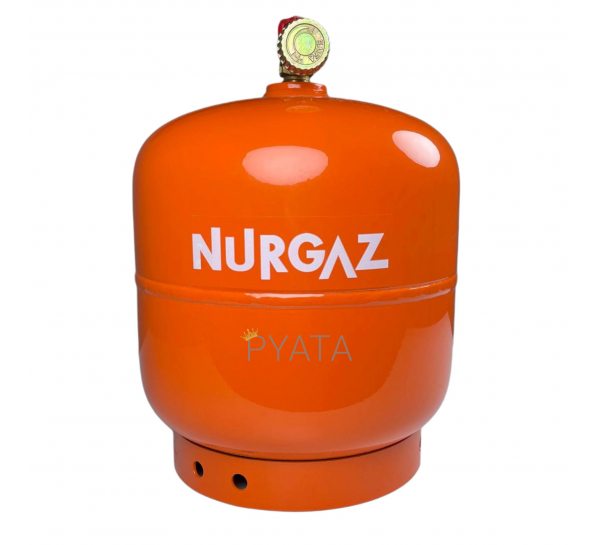 Газовий балон Nurgaz 8,5 л (Туреччина, без пальника) Помаранчевий