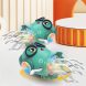 Танцююча іграшка медуза-робот з музикою й підсвіткою YIWU JellyFish Twist 712799, Бірюзовий (OX)