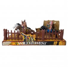 Детский набор игрушек игровые фигурки The Best Wild West 10 в 1 (AHMD)