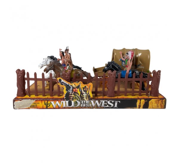 Детский набор игрушек игровые фигурки The Best Wild West 10 в 1 (AHMD)