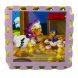 Дитячий м'який паралоновий коврик-пазл EVA Герої мультфільмів 8 пазлів 31,5 х 31,5 х 1 см Бузковий (12)
