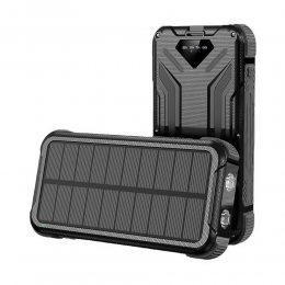 Універсальна мобільна батарея Jiageng ZL807 10000 mAh із бездротовою зарядкою 5 Вт, Чорний (AMN)