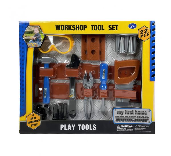 Дитячий іграшковий набір інструментів Workshop 22 в 1 29118 (AHMD)