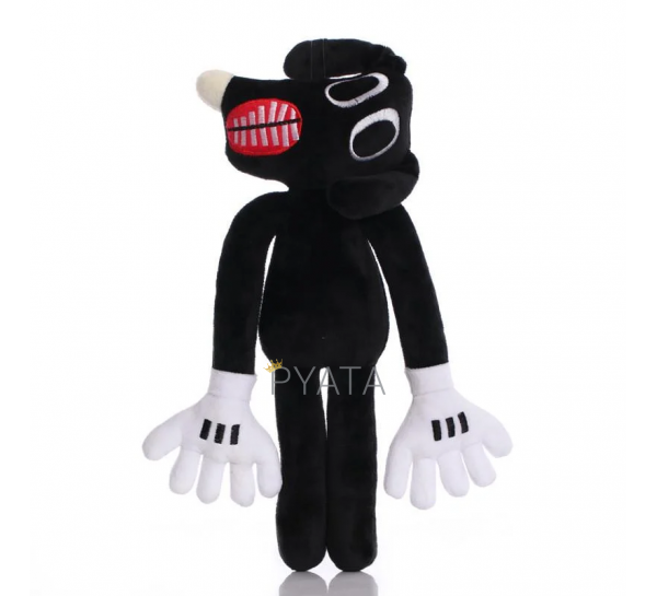 Детская мягкая игрушка Сиреноголова-картун Plush Siren Head 40 см Черный (12)