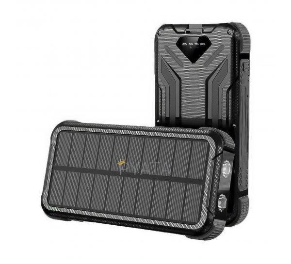 Універсальна мобільна батарея Jiageng ZL807 20 000 mAh із бездротовою зарядкою 5 Вт, Чорний (AMN)