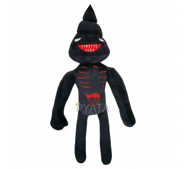Детская мягкая игрушка Сиреноголова-какашкаголовый Plush Siren Head 40 см Черный (12)