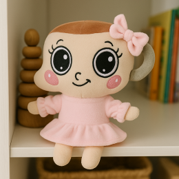 Дитяча м'яка іграшка Ballerina Cappuccino 20 см Італьянські меми (OX)