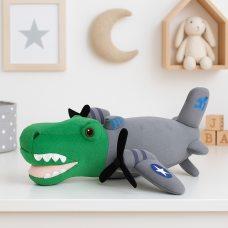 Детская мягкая игрушка Bombardiro Crocodilo Итальянские мемы (OX)