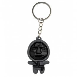 Колекційні брелоки моделька охоронця Гра в кальмара "Ведучий" 55х32 мм (12)