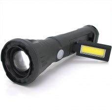 Фонарик ручной аккумуляторный 3 режима Zoom JLP-2182A (12)