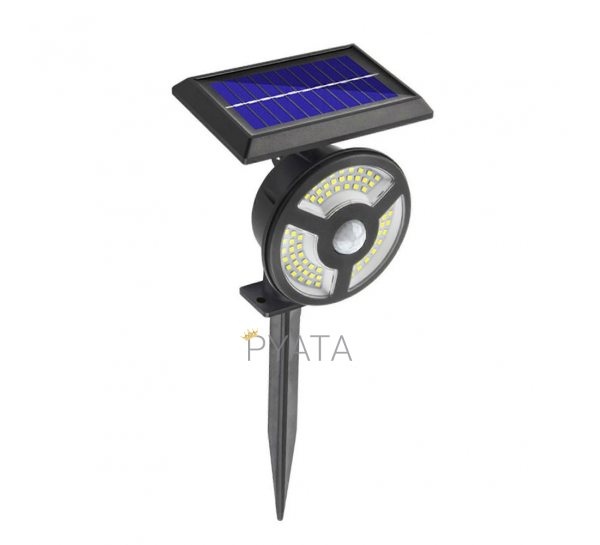 Вуличний ліхтар із сонячною панеллю LF-1905A, 72 LED, 18 Вт (12)