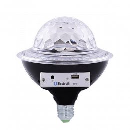Світлодіодна диско-куля RGB UFO WB-05 з MP3-плеєром та Bluetooth (12)