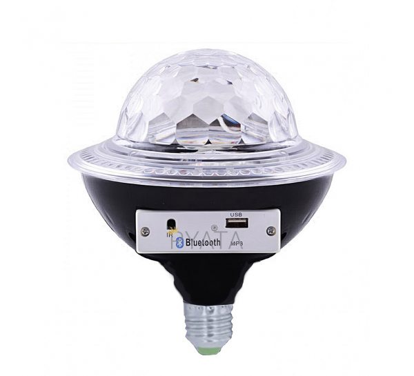Світлодіодна диско-куля RGB UFO WB-05 з MP3-плеєром та Bluetooth (12)