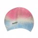 Силіконова шапочка для плавання Bubble Cap Доросла, Рожевий-Білий-Блакитний (12) Силіконова шапочка для плавання Bubble Cap Доросла, Рожевий-Білий-Блакитний (12)