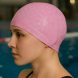 Шапочка для плавания текстильная с покрытием PU SP-Sport PU-3BB Розовый (12)