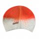 Силіконова шапочка для плавання Bubble Cap Доросла, Помаранчево-білий (12) Силіконова шапочка для плавання Bubble Cap Доросла, Помаранчево-білий (12)