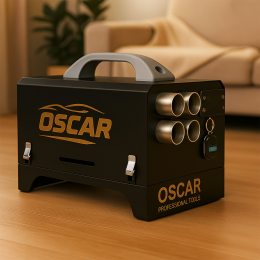 Домашній автономний дизельний обігрівач OSCAR 8kW Чорний (ISML)