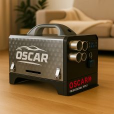 Домашний автономный дизельный обогреватель OSCAR 5kW Черное серебро (ISML)